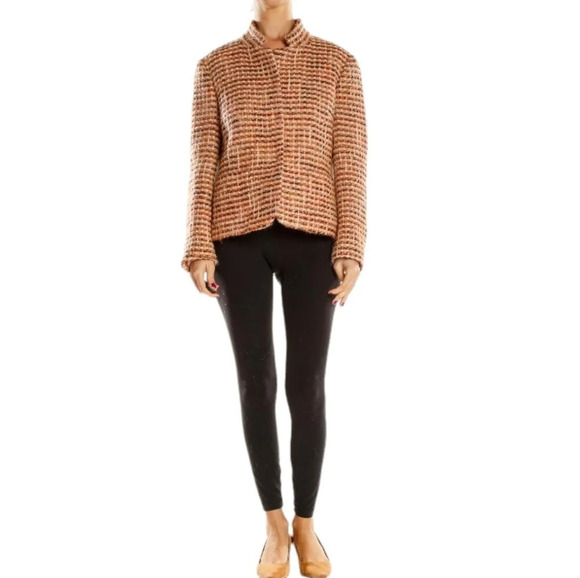 Talbots Jackets & Blazers - Talbot's Women's Wool Tweed 2 Hidden Button Blazer Lined Size 8 Petite